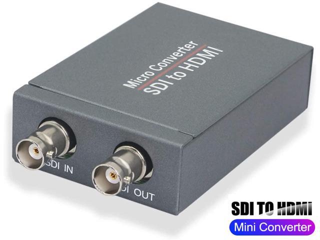SDI to HDMI Video Micro Converter with Audio Embedder, SDI to HDMI ...
