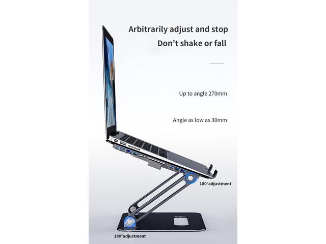 Aluminum Laptop Tablet Stand with Dual High-speed Cooling Fan ...