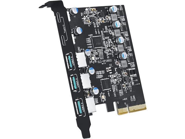 FebSmart 7-Ports Superspeed 5Gbps PCIE USB 3.0 Expansion Card For Windows 11 10 8 X 7 Vista Xp Desktop Pcs Built In Febsmart Self Powered Technology No Need Additional Power Supply Fs U7 Pro - View #3