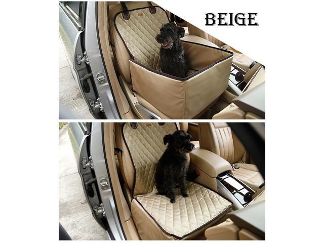 quilted pet car seat cover