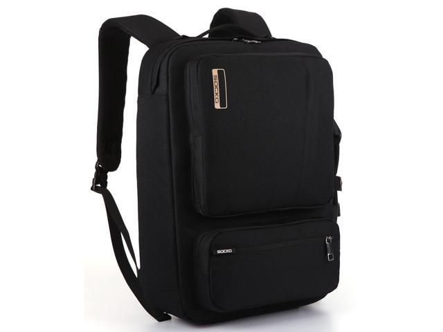 Multi-Pocket 17 inch Laptop Backpack Travel Bag College Computer Sleeve Rucksack 