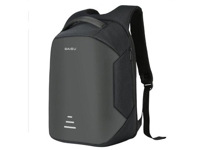 Homewifi Kyubey Black Border Backpack Laptop Adjustable Shoulder Travel College 
