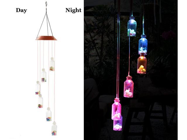 solar bottle wind chime