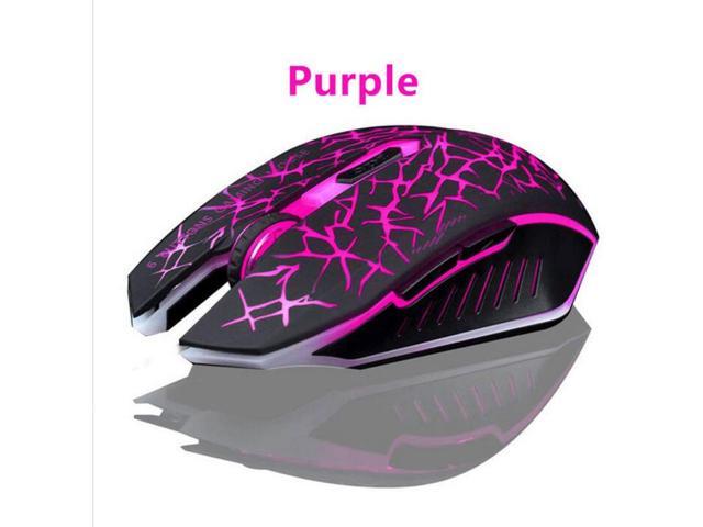 wireless mouse purple