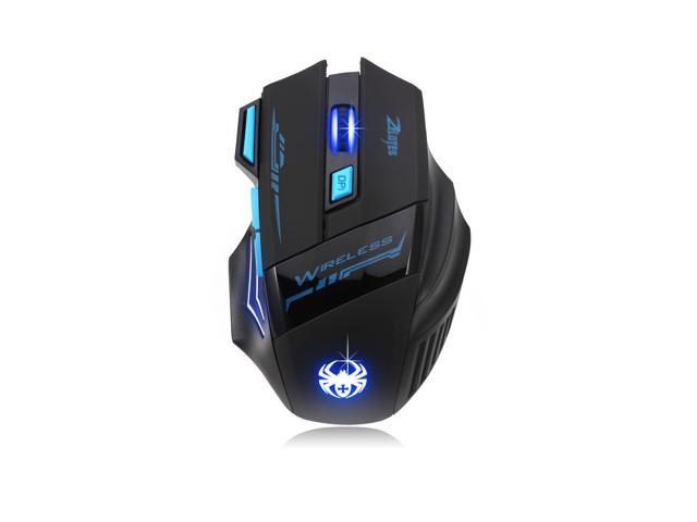 Zelotes Professional Wireless Gaming Mouse, 2400 DPI Adjustable 2.4G ...