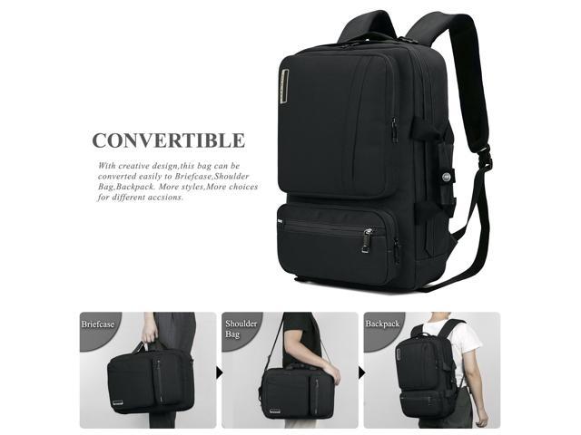 Ladderback, Bags, Ladderback Genuine Leather Laptop Shoulder Bag Fits 3  Inch Laptop Black Unisex