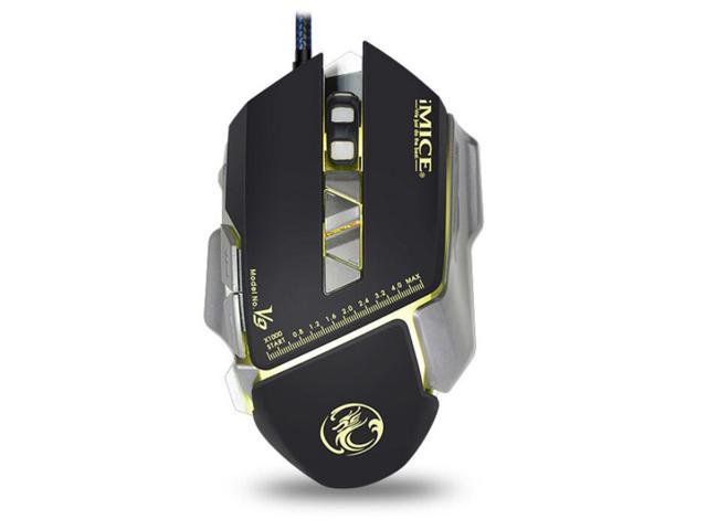 imice V9 Gaming Mouse USB Wired 7 Buttons 3200 DPI Colorful