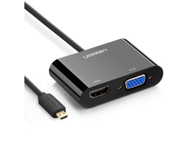 bevæge sig komfort Såkaldte LUOM Active Micro HDMI to HDMI VGA Video Converter Adapter with 3.5mm Audio  Jack Micro HDMI Adapter for Ultrabooks, Tablets, Cameras and Camcorders -  Newegg.com