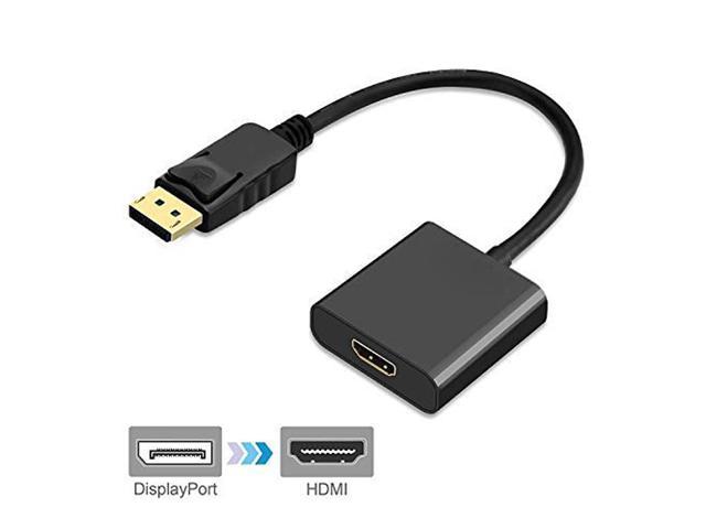Big DisplayPort To HDMI Cable Adapter HD 1080P Male To Female DP To HDMI Cabm 