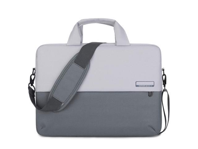 Laptop Bag,15.6 Inch Expandable Briefcase Women's,Slim Laptop Bag for Computer Water Resistant Business Bag for WomenMen Gray 