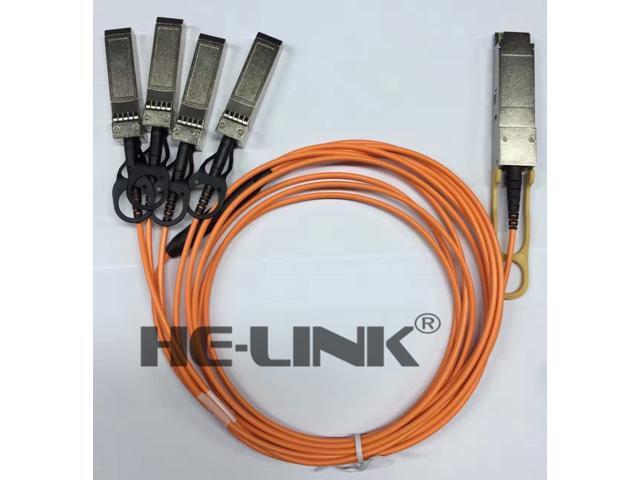 AOC 10m AOC-Q-S-40G-10M Arista Networks Compatible 40G to 4x10G SFP