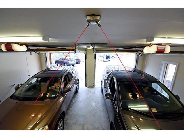 Maxsa Innovations Dual Laser Garage Parking Guide Indicator 37312 For Two Cars