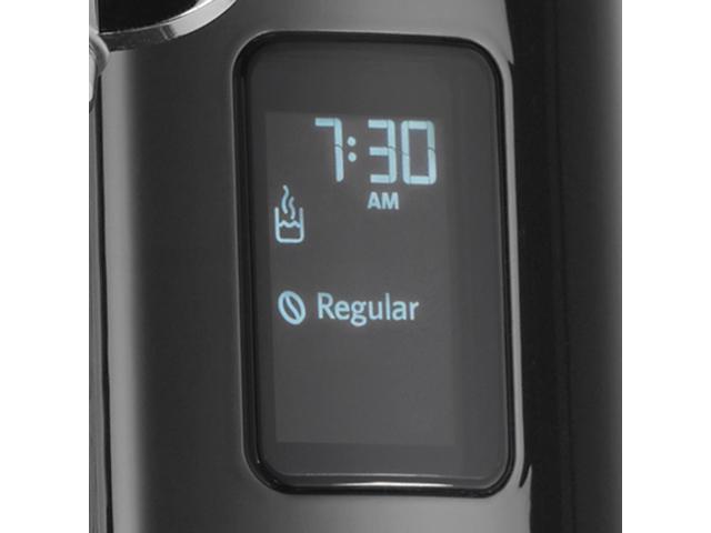 KitchenAid 12 Cup Coffee Maker with One Touch Brewing-Black