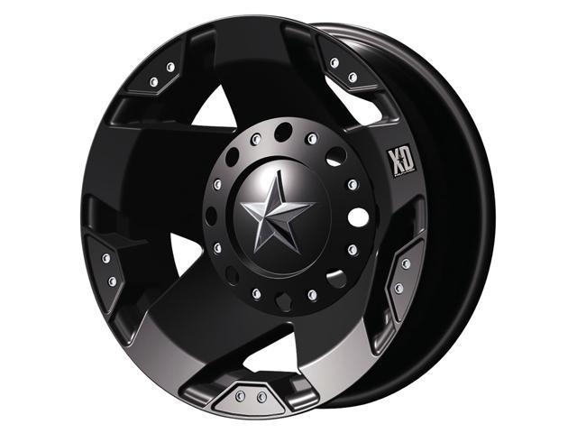 Xd Series rockstar 16x6 8x165.1 -134et 125.50mm matte black - rear wheel