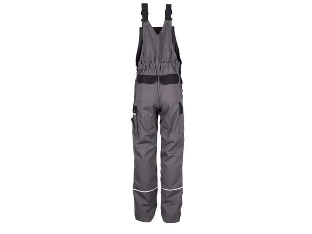 black bib and brace overalls