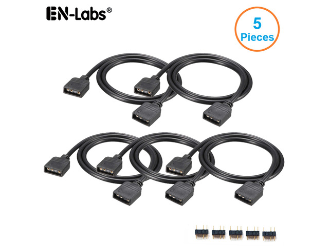 thumbnail image 2 of Argb Cable Jstincal ARGB Splitter Cable, 1-to-4 Female To Female... 2 of 14