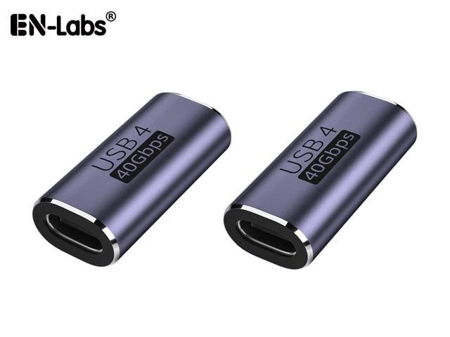 40Gbps USB 4 Type-C Female To USB4 Female Coupler USB-C Adapter