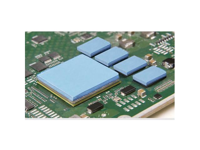 10Pcs 30x30x1mm Soft Thermal Conductive Silicone Pad Cooling Heatsink for CPU GPU IC Chipset Northbridge