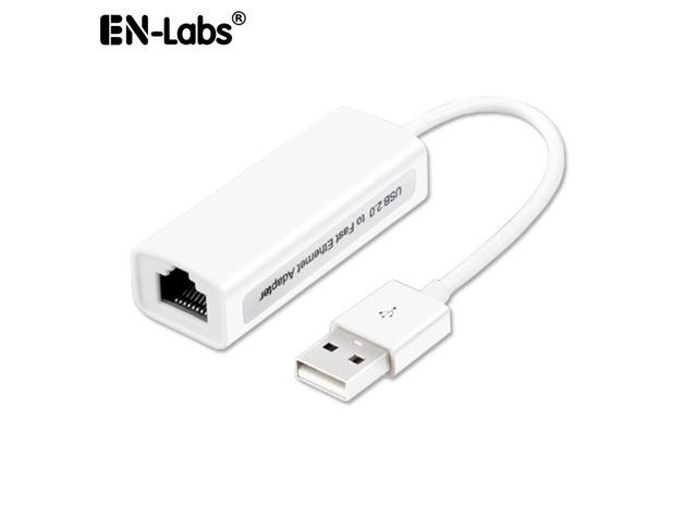 New Usb Ethernet Adapter Usb 2 0 Network Card Usb To Internet Rj45 Lan 100mbps Ebay