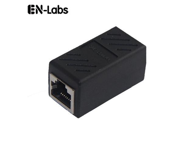 RJ45 Ethernet Coupler Cat 8 Cat7 Cat6 Cat5e SSTP - Network Jack In-Line Female to Female Lan Patch Cord Cable Extender Connector Adapter