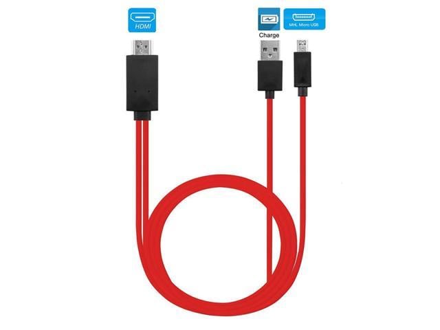 Versnellen importeren wond MHL Micor USB to HDMI Cable,11 Pin Micro USB to HDMI Adapter Cable 1080P  HDTV