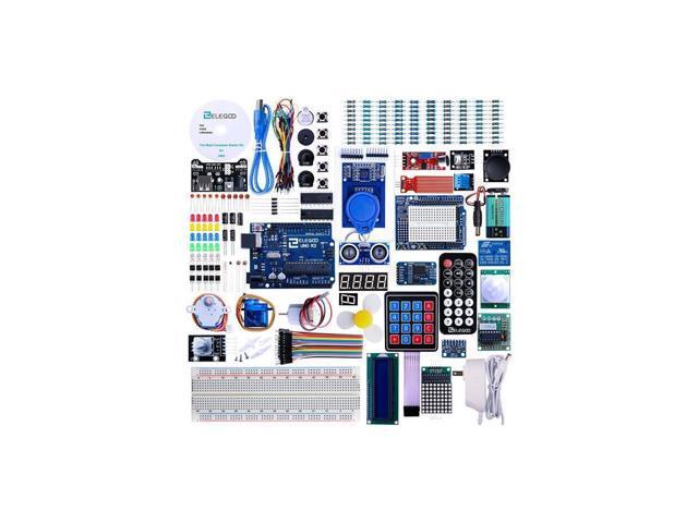 Elego UNO Project The Most Complete Starter Kit for Arduino UNO R3 Mega2560  Nano with Tutorial /