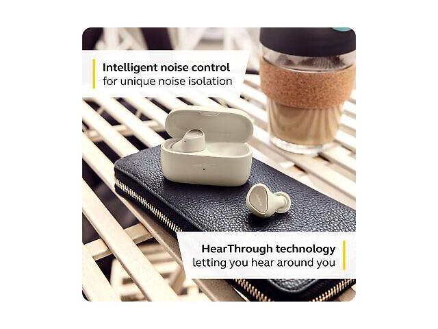 Jabra Elite 3 - true wireless earphones with mic - light beige -  100-91410703-98 - Wireless Headsets 