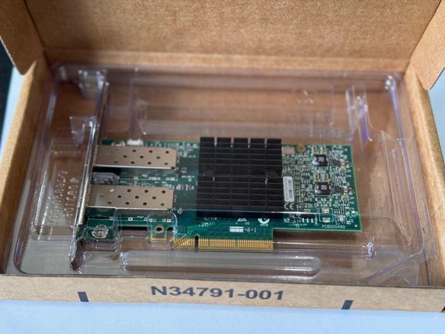 Mellanox ConnectX-3 EN CX312A Dual Port 10/40/56 Gigabit MCX312A-XCBT 2x DAC