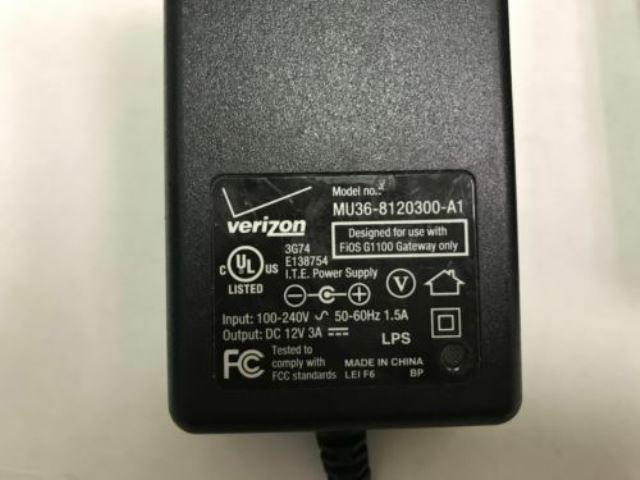 Verizon/Fios Gateway G1100 AC1750  Wireless Router Only W/ Cat5 Power Adapter 