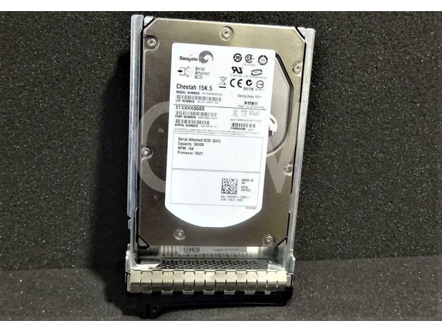 Certified Refurbished Dell HT953 15000 RPM SAS 3Gb/s 3.5 Inch Hard Drive with Tray. 