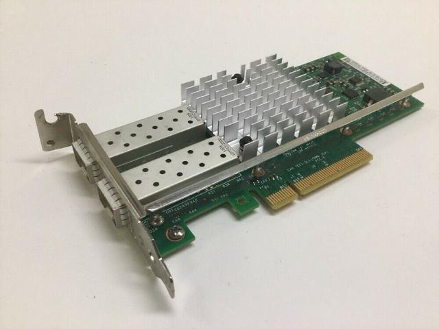 Tarjeta Red Usada Buena Tarjeta De Red HP 560SFP Dual Puerto 10Gb SFP - Usada, Intel X520-DA2 Con 2 SFP Incluidos Tarjeta PCI Express 10 Gbps