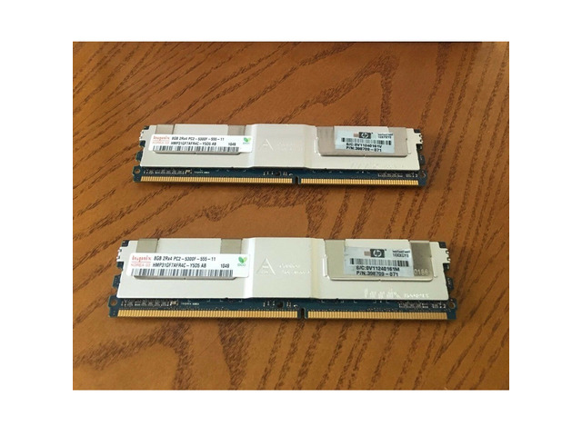 HP 8GB (1x8GB) PC2-5300 DDR2 SDRAM - Kit Memoria 398709-071 - Nuovo