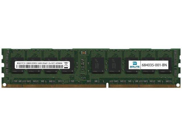 689375-001 HP Compatible 8GB PC3-12800 DDR3-1600MHz 2Rx8 1.5v Non-ECC UDIMM