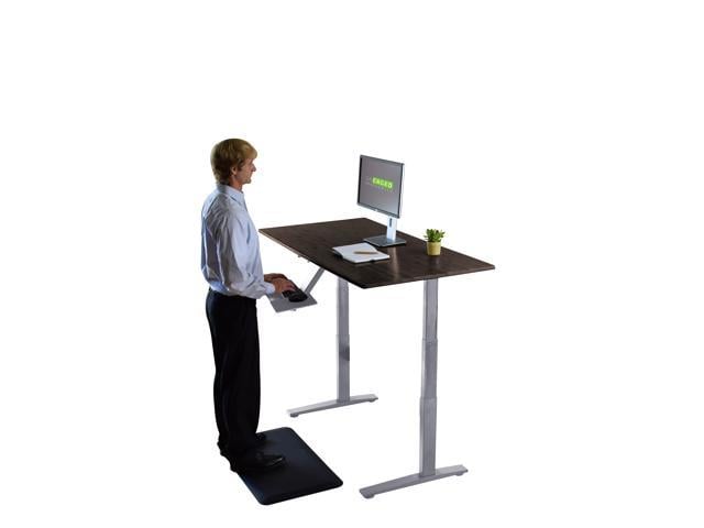 Rise Up Dual Motor Electric Bamboo Standing Desk 60x30 Desktop