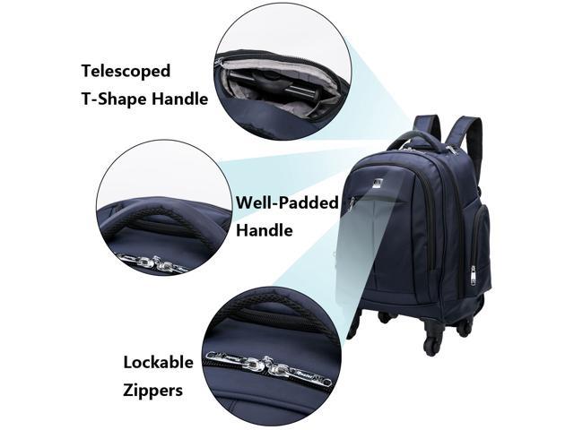 waterproof rolling backpack