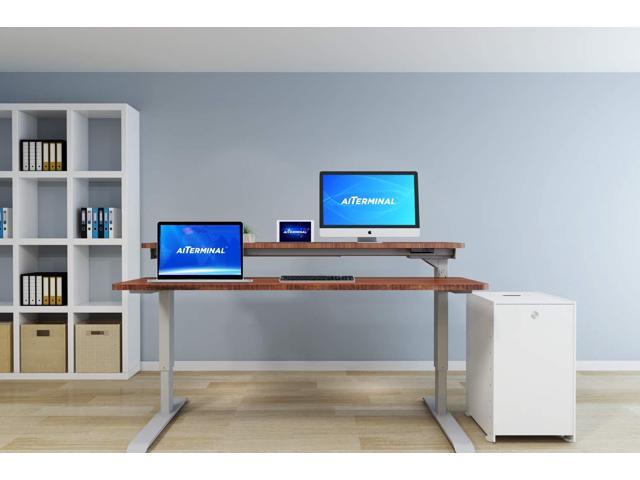 Aiterminal Split Top Electric Stand Up Desk Single Motor Height