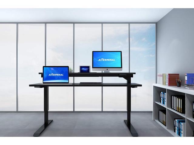 Aiterminal Split Top Electric Stand Up Desk Single Motor Height