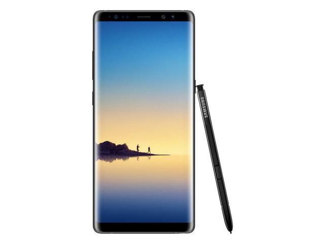 Samsung Galaxy Note 8 (N950FD) 64GB - Dual SIM [Android 7.1.1, 6.3 inch qHD Super AM-OLED, Dual 12,0MP, NFC] (Midnight Black)