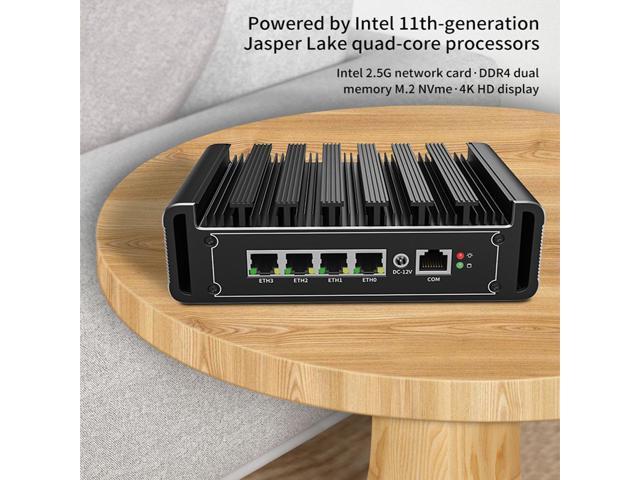 Fanless Mini Pc Intel I G Soft Router Intel Celeron N Xddr Nvme Lan Hd Dp Pfsense