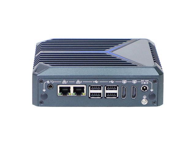 Partaker Fanless Mini PC, Industrial Computer, N150, C13, Win 11, 2 x ...