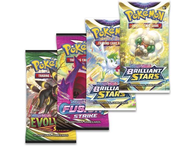 Pokemon TCG Boltund V Box Trading Card Game Promo Card 4 Booster Packs ...