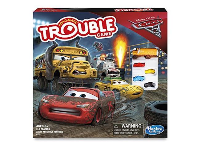 Hasbro Hsbc1772 Trouble Game Disney Pixar Cars 3 Edition