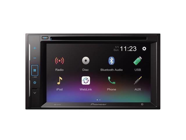 Pioneer AVH-241EX 6.2" Resistive Glass Touchscreen Bluetooth DVD Receiver