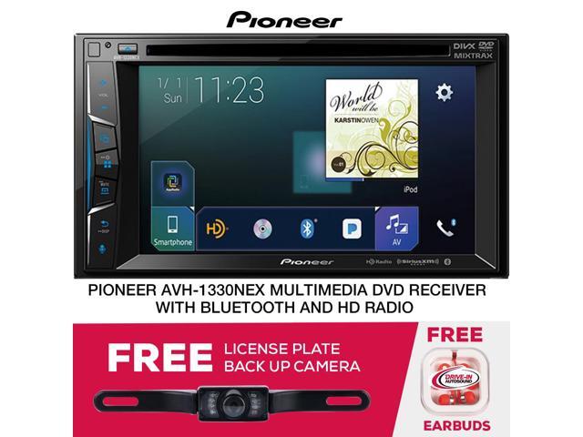 PIONEER 6.2/" DIGITAL MEDIA BLUETOOTH CAR STEREO FREE CHROME FULL LICENSE CAMERA
