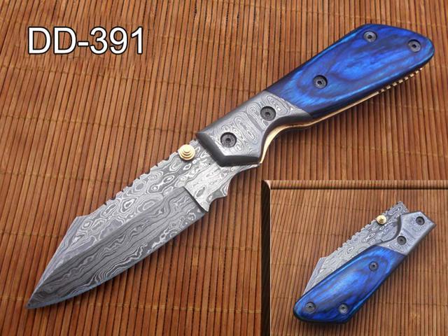 Custom 8.3" Damascus Steel Hand Crafted Hunting Survival Knife|Markhor Knives 