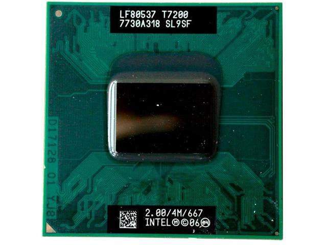 Achtervoegsel teleurstellen Transparant Used - Like New: T7200 Intel Core 2 DUO Mobile 2.00GHZ MPGA478MT 2-CORE  Laptop Processor SL9SF Laptop Processors - Newegg.com