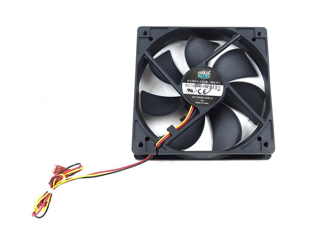 thumbnail image 2 of 3x ARC 120mm Computer Case Fans - 12V DC 3-Pin - Black (DF1202512SELN) - Open Box 2 of 6