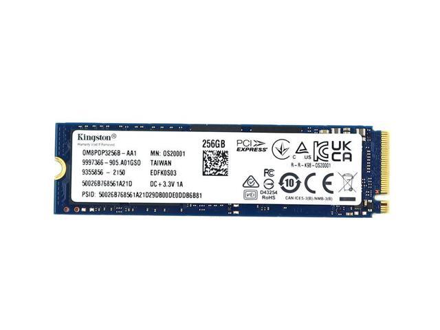 Used - Like New: OM8PDP3256B-AA1 Kingston 256GB Pcie 3.0 X4 Nvme M.2 ...