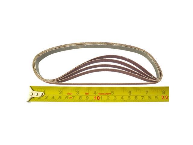 Belt Power Finger File Sander Abrasive Sanding Belts 457mm x 13mm 120 Grit 20 P