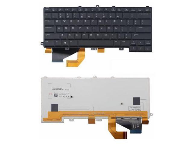 New Replacement Laptop backlit keyboard for Dell Alienware 14 P39G 0Y1J91 PK130US1B03 0FFGJW NSK-LB0BC PK130US1B05 US layout black color